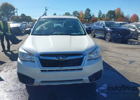 2017 Subaru Forester 2.5I z USA, uszkodzony, nr VIN JF2SJABC0HH534309